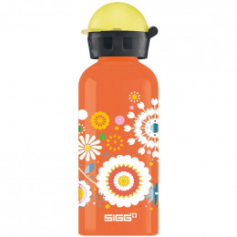 Gourde en aluminium - 400 ml - Fleurs