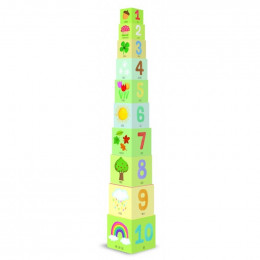 Eco-cubes et livre de la nature - à partir de 18 mois