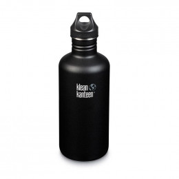 Gourde bouteille en inox - 1182 ml - Noir