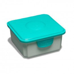 Boîte Fresh pour lingettes propres Couvercle Bleu canard