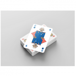 Jeu de 54 cartes - Célébrités héroïques - à partir de 7 ans
