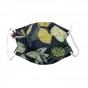 Masque buccal  avec pince nez pour adulte - Zumba olive