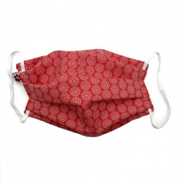 Masque buccal avec pince nez pour adulte - Orebro red