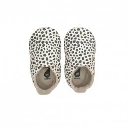 Chaussons - 11146 - Dalmation Print vanilla