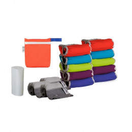 Kit de couches lavables Pop In V2 - Bambou Brights