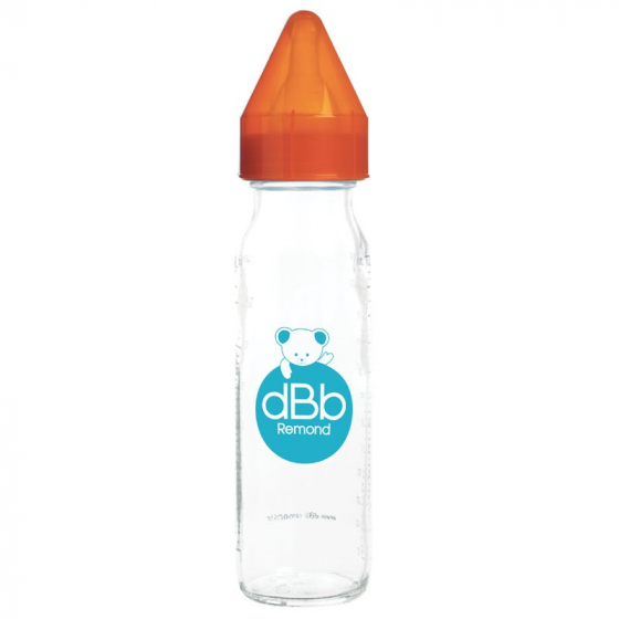 Biberon en verre Regul'air anti-colique 0-4 mois - 240 ml Biberon en verre Regul'air anti-colique 0-4 mois - 240 ml