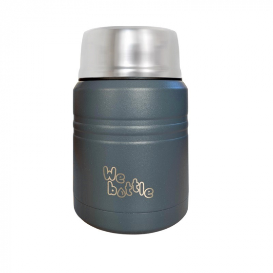 Lunchbox Isotherme en Inox avec cuillère - Dark Blue - 500 ml