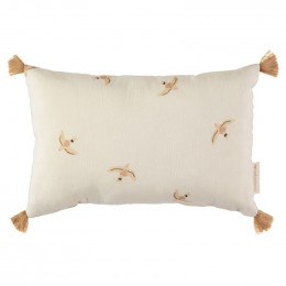 Coussin Sublim - Nude haiku birds natural