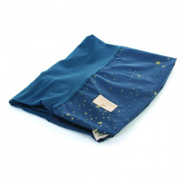 Housse de matelas à langer Calma - Gold stella & Night blue