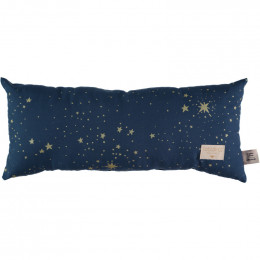 Coussin Hardy - Gold stella & Night blue