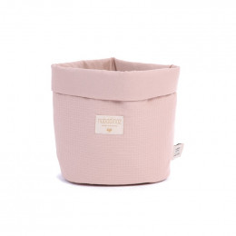 Panier Panda en nid-d'abeilles - Misty Pink - small
