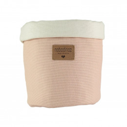 Panier en coton Tango - Bloom pink - medium