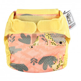 Couche lavable Pop-in Nouveau Né en bambou - Guépard