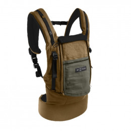 PhysioCarrier coton Safari - poche Olive foncé