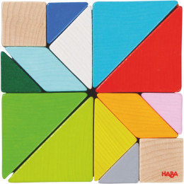 Jeu d’assemblage en 3D Tangram cube