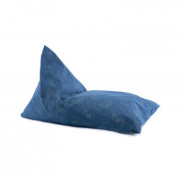 Pouf Essaouira - Gold Bubble & Night Blue