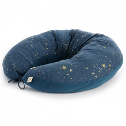 Coussin de maternité Luna - Gold stella & Night blue