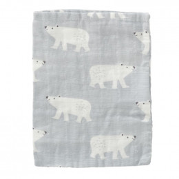 Set de 3 gants de toilette en tétra - Polar Bear
