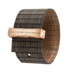 Bracelet en bois Talia Black Nut Rose