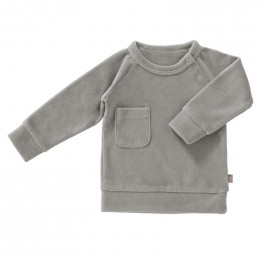 Sweat en velours Paloma grey