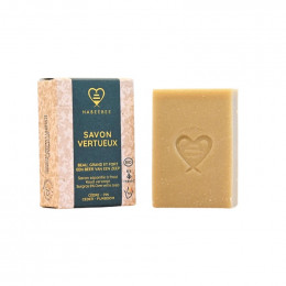 Savon vertueux BIO cèdre et pin 100 g - HABEEBEE