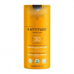 Bâton solaire minéral tropical SPF 30 85 g - Attitude