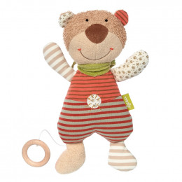 Peluche Nature musicale - Ours lignes