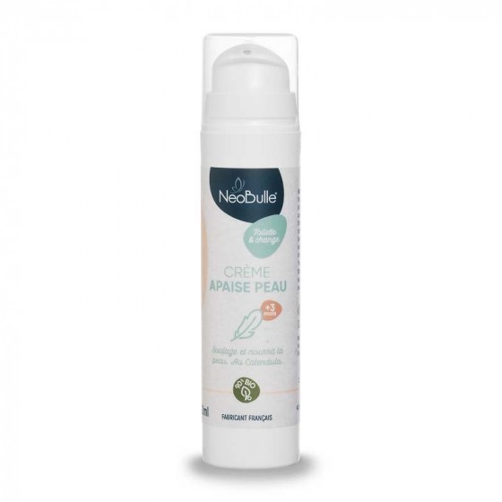 Crème Apaise peau au calendula - à partir de 3 mois - 50 ml Crème Apaise peau au calendula - à partir de 3 mois - 50 ml
