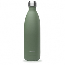 Gourde bouteille nomade isotherme - 1 litre - Granite kaki