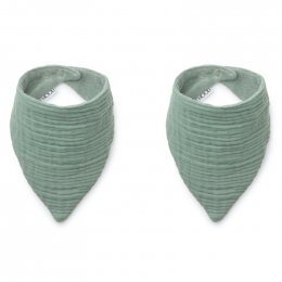 Set de 2 bavoirs Andrea - Peppermint