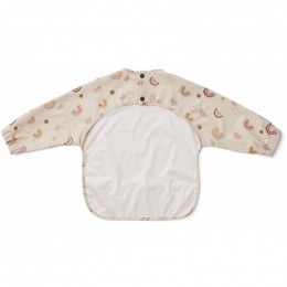 Bavoir à manches imperméable Merle - Rainbow love sandy