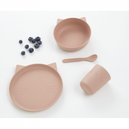 Set de repas Paul - Cat rose blush
