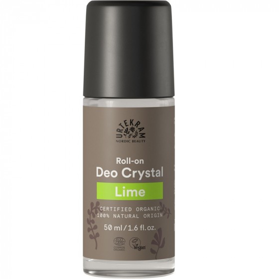 Déo crystal roll-on au citron vert BIO 50 ml Déo crystal roll-on au citron vert BIO 50 ml