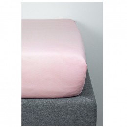 Drap Housse en Coton Bio pour lit bébé - 70x140 cm - Rose pâle