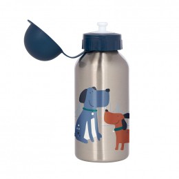 Gourde en inox - 400 ml - Bleu