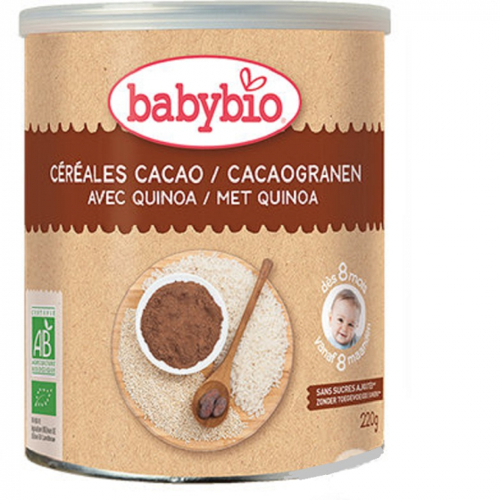Céréales Cacao et Quinoa (dès 8 mois)  