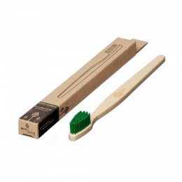 Brosse à dent en bois Adulte - Vert