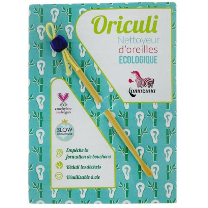 Oriculi - Nettoyeur d'oreille écologique en bambou