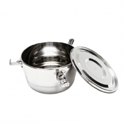 Bol hermétique en inox avec clips - 14 cm - 750 ml