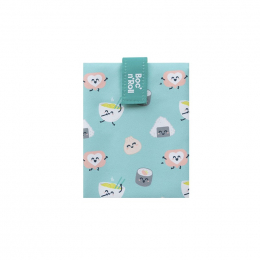 Pochette sandwich lavable et réutilisable Boc'n'Roll - Sushis