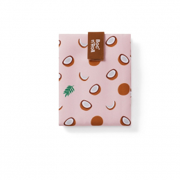 Pochette sandwich lavable et réutilisable Boc'n'Roll - Noix de coco
