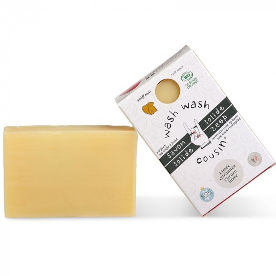 Savon solide Bio - Litsée citronnée - 100 g Savon solide Bio - Litsée citronnée - 100 g