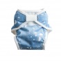 Couche lavable TE1 en coton BIO- Teddy Bleu