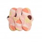 3 serviettes hygiéniques lavables - coton BIO - REGULAR - Pink Hoop
