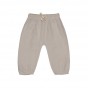 Pantalon en mousseline - coton biologique - taupe