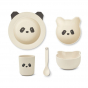 Vaisselle pour bébé Joana - Panda creme de la creme