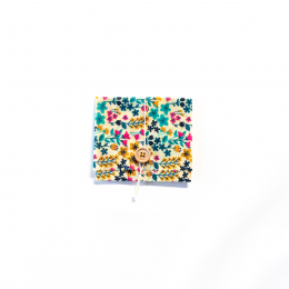 Pochette cirée pour collations - 20 x 25 cm - Milly