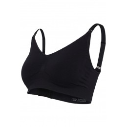 Soutien-gorge grossesse et allaitement doux - Noir