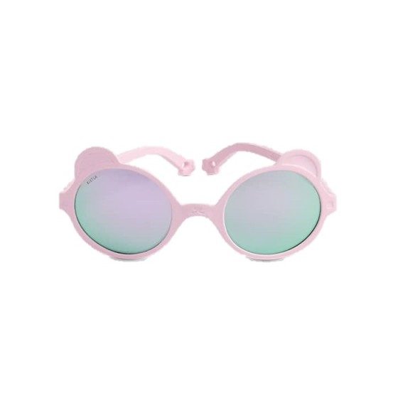 Lunettes de soleil Ourson pour enfant de 1 à 2 ans - Rose pâle