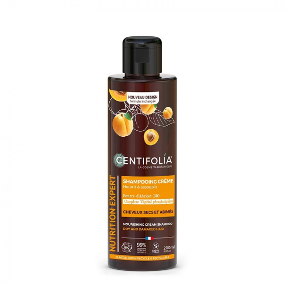 Shampooing crème Bio - Cheveux secs - 200 ml